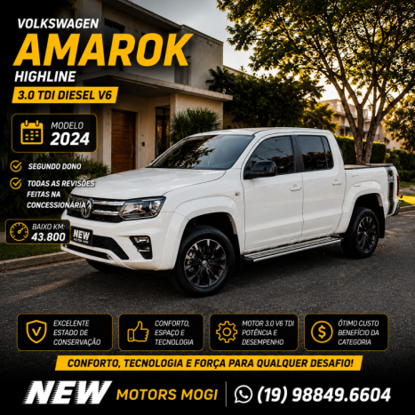VOLKSWAGEN Amarok 3.0 V6 CABINE DUPLA HIGHLINE 4X4 TURBO INTERCOOLER AUTOM�TICO, Foto 1
