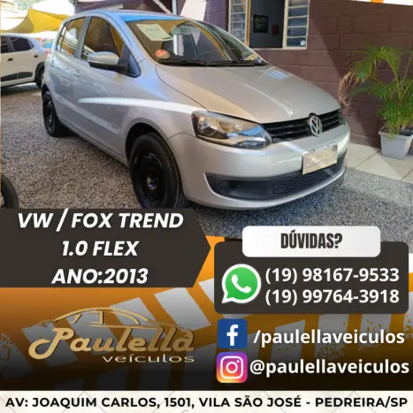 VOLKSWAGEN Fox 1.0 4P TREND FLEX, Foto 1