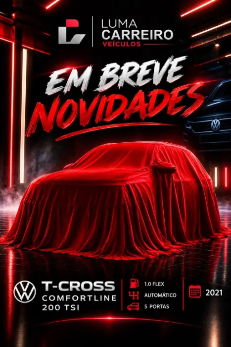 VOLKSWAGEN T-Cross 1.0 4P 200 TSI FLEX COMFORTLINE AUTOMÁTICO, Foto 1