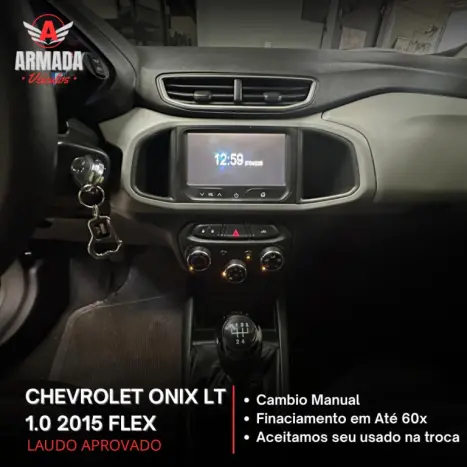 CHEVROLET Onix Hatch 1.0 4P FLEX LT, Foto 9