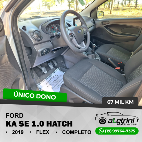 FORD Ka Hatch 1.0 12V 4P TI-VCT SE FLEX, Foto 6