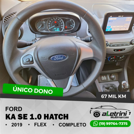 FORD Ka Hatch 1.0 12V 4P TI-VCT SE FLEX, Foto 7