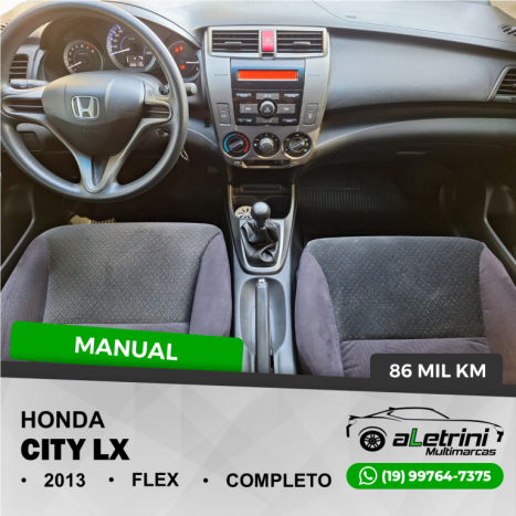 HONDA City Sedan 1.5 16V 4P LX FLEX, Foto 8