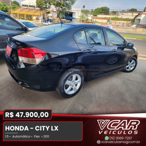 HONDA City Sedan 1.5 16V 4P LX FLEX AUTOMTICO, Foto 4