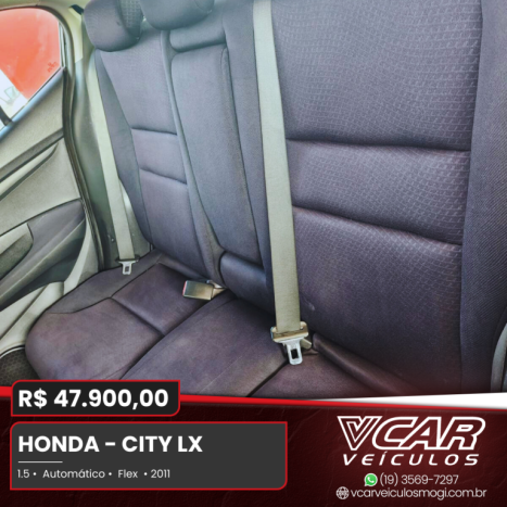 HONDA City Sedan 1.5 16V 4P LX FLEX AUTOMTICO, Foto 9