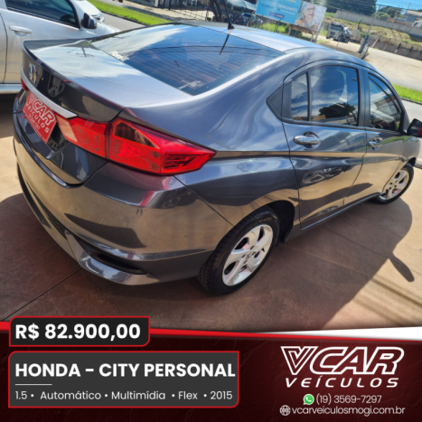 HONDA City Sedan 1.5 16V 4P PERSONAL FLEX AUTOMTICO, Foto 4