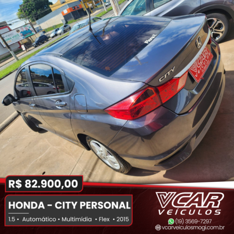 HONDA City Sedan 1.5 16V 4P PERSONAL FLEX AUTOMTICO, Foto 6