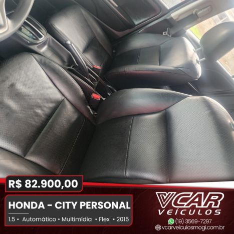 HONDA City Sedan 1.5 16V 4P PERSONAL FLEX AUTOMTICO, Foto 8