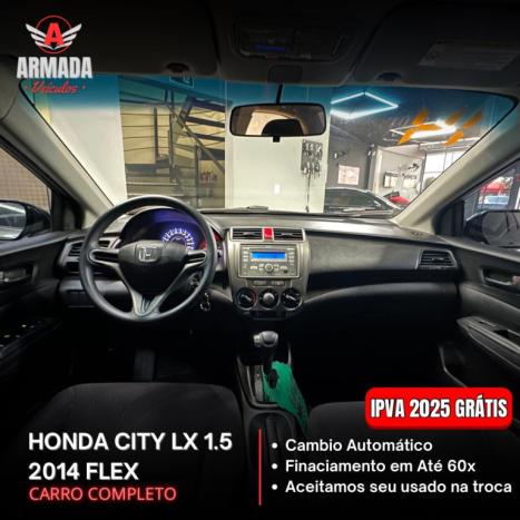 HONDA City Sedan 1.5 16V 4P LX FLEX AUTOMTICO, Foto 7