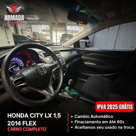 HONDA City Sedan 1.5 16V 4P LX FLEX AUTOMTICO, Foto 8