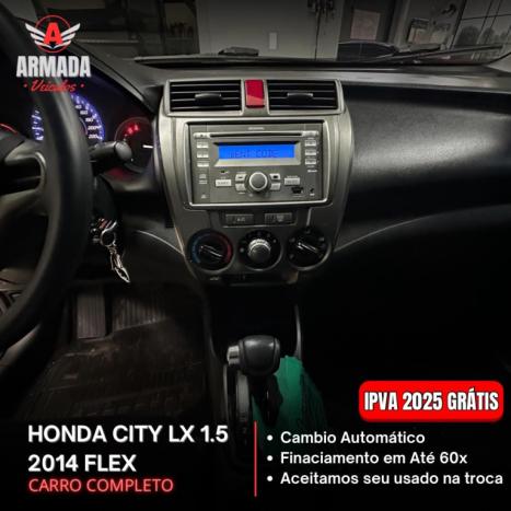 HONDA City Sedan 1.5 16V 4P LX FLEX AUTOMTICO, Foto 9