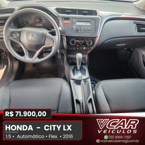 HONDA City Sedan 1.5 16V 4P LX FLEX AUTOMTICO, Foto 7