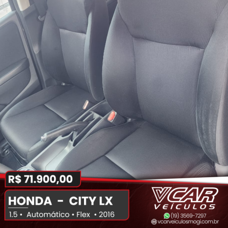 HONDA City Sedan 1.5 16V 4P LX FLEX AUTOMTICO, Foto 8