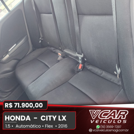 HONDA City Sedan 1.5 16V 4P LX FLEX AUTOMTICO, Foto 9