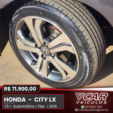 HONDA City Sedan 1.5 16V 4P LX FLEX AUTOMTICO, Foto 10
