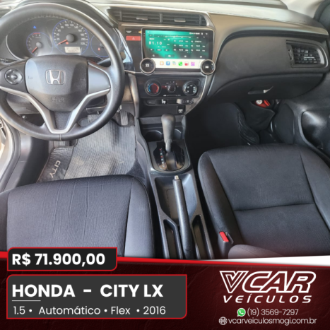 HONDA City Sedan 1.5 16V 4P LX FLEX AUTOMTICO, Foto 7