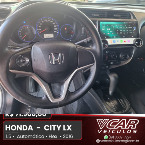 HONDA City Sedan 1.5 16V 4P LX FLEX AUTOMTICO, Foto 8