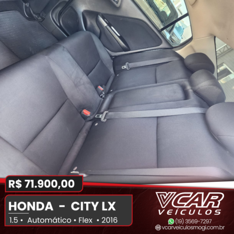 HONDA City Sedan 1.5 16V 4P LX FLEX AUTOMTICO, Foto 10