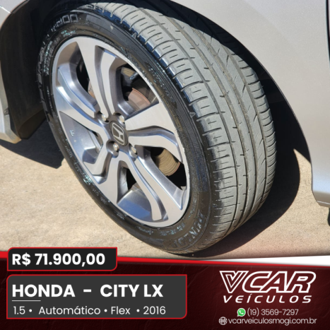 HONDA City Sedan 1.5 16V 4P LX FLEX AUTOMTICO, Foto 11