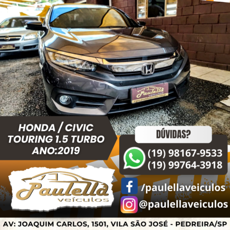 HONDA Civic 1.5 16V 4P TOURING TURBO AUTOMTICO CVT, Foto 1
