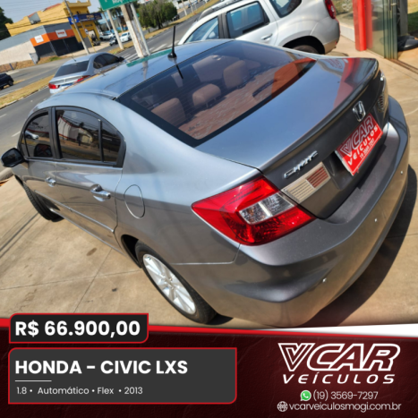 HONDA Civic 1.8 16V 4P FLEX LXS AUTOMTICO, Foto 6