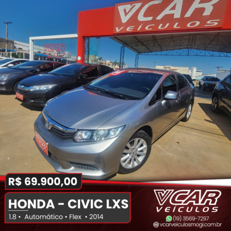 HONDA Civic 1.8 16V 4P FLEX LXS AUTOMTICO, Foto 11