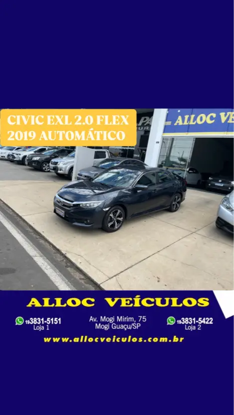 HONDA Civic 2.0 16V 4P EXL FLEX  AUTOMTICO CVT, Foto 1