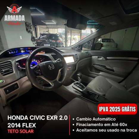 HONDA Civic 2.0 16V 4P FLEX EXR AUTOMTICO, Foto 9