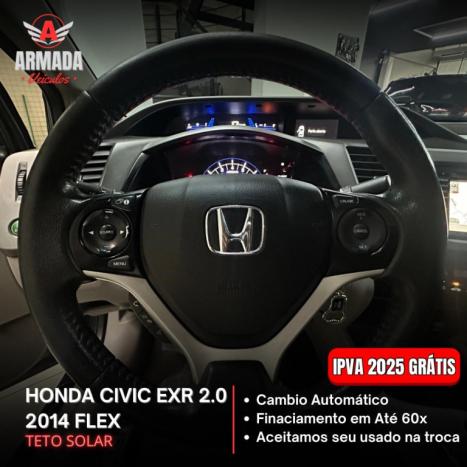 HONDA Civic 2.0 16V 4P FLEX EXR AUTOMTICO, Foto 10