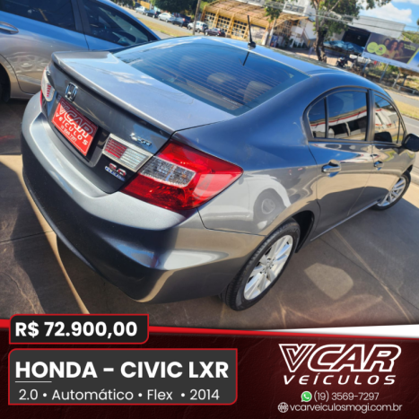 HONDA Civic 2.0 16V 4P FLEX LXR AUTOMTICO, Foto 4