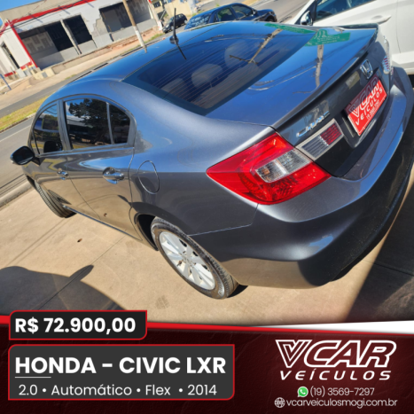 HONDA Civic 2.0 16V 4P FLEX LXR AUTOMTICO, Foto 6
