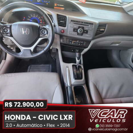 HONDA Civic 2.0 16V 4P FLEX LXR AUTOMTICO, Foto 7