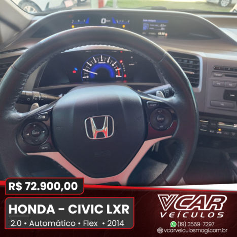 HONDA Civic 2.0 16V 4P FLEX LXR AUTOMTICO, Foto 8