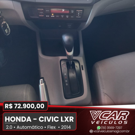 HONDA Civic 2.0 16V 4P FLEX LXR AUTOMTICO, Foto 9