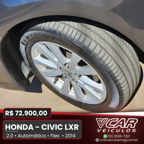 HONDA Civic 2.0 16V 4P FLEX LXR AUTOMTICO, Foto 12