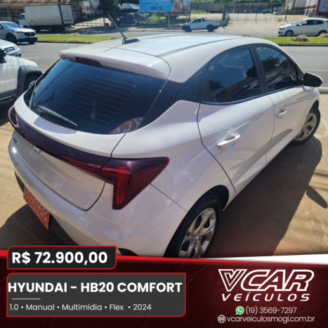 HYUNDAI HB 20 Hatch 1.0 12V 4P FLEX COMFORT, Foto 6