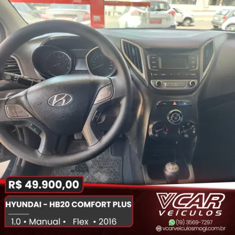 HYUNDAI HB 20 Hatch 1.0 12V 4P FLEX COMFORT PLUS, Foto 7