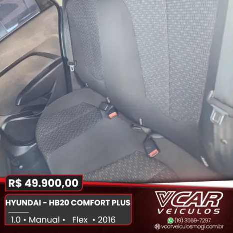 HYUNDAI HB 20 Hatch 1.0 12V 4P FLEX COMFORT PLUS, Foto 9