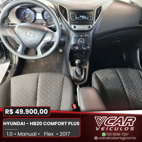 HYUNDAI HB 20 Hatch 1.0 12V 4P FLEX COMFORT PLUS, Foto 7