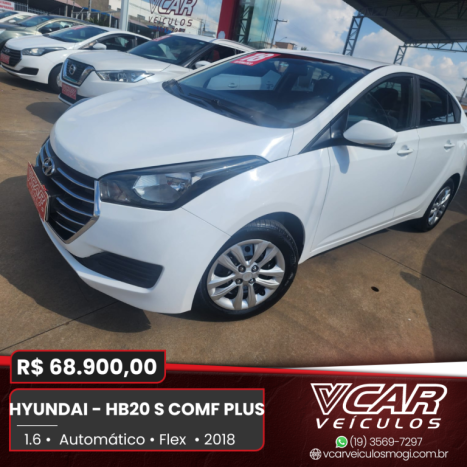 HYUNDAI HB 20 Sedan 1.6 16V 4P FLEX COMFORT PLUS AUTOMTICO, Foto 3