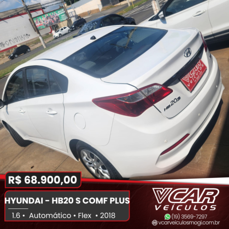HYUNDAI HB 20 Sedan 1.6 16V 4P FLEX COMFORT PLUS AUTOMTICO, Foto 4