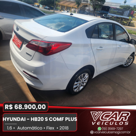 HYUNDAI HB 20 Sedan 1.6 16V 4P FLEX COMFORT PLUS AUTOMTICO, Foto 6