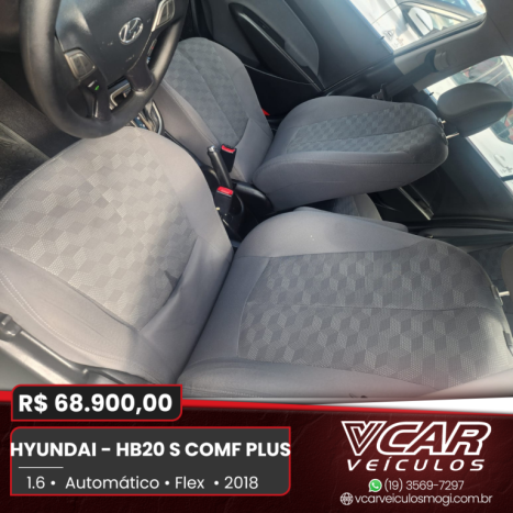 HYUNDAI HB 20 Sedan 1.6 16V 4P FLEX COMFORT PLUS AUTOMTICO, Foto 8