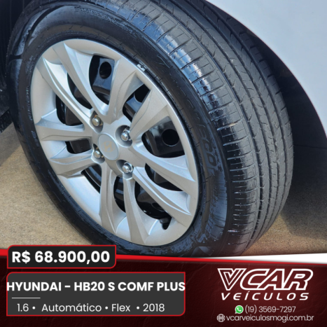 HYUNDAI HB 20 Sedan 1.6 16V 4P FLEX COMFORT PLUS AUTOMTICO, Foto 10