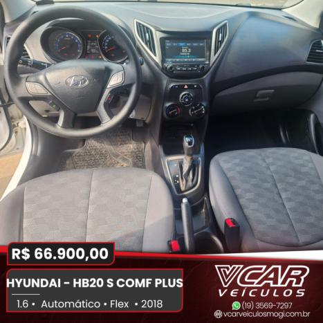 HYUNDAI HB 20 Sedan 1.6 16V 4P FLEX COMFORT PLUS AUTOMTICO, Foto 7