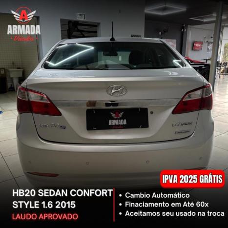 HYUNDAI HB 20 Sedan 1.6 16V 4P FLEX COMFORT PLUS AUTOMTICO, Foto 5