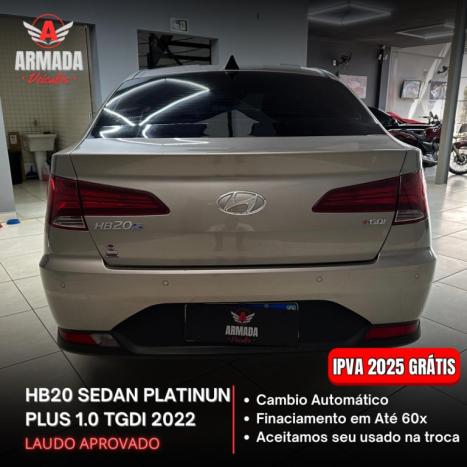 HYUNDAI HB 20 Sedan 1.0 12V 4P FLEX TGDI PLATINUM TURBO AUTOMTICO, Foto 5