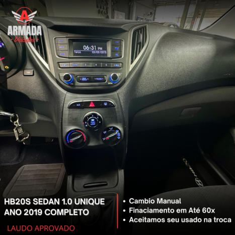HYUNDAI HB 20 Sedan 1.0 12V 4P FLEX UNIQUE, Foto 10
