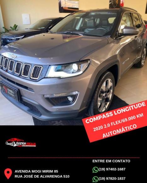 JEEP Compass 2.0 16V 4P LONGITUDE FLEX AUTOMTICO, Foto 1