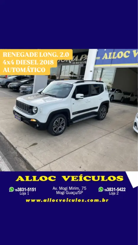 JEEP Renegade 2.0 16V 4P TURBO DIESEL LONGITUDE 4X4 AUTOMTICO, Foto 1